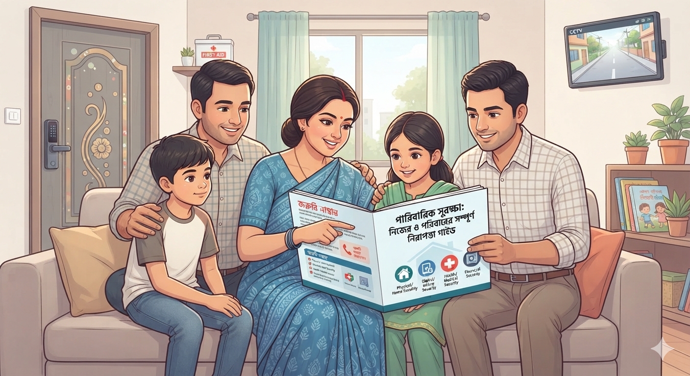 “পারিবারিক সুরক্ষা: নিজের ও পরিবারের সম্পূর্ণ নিরাপত্তা গাইড”